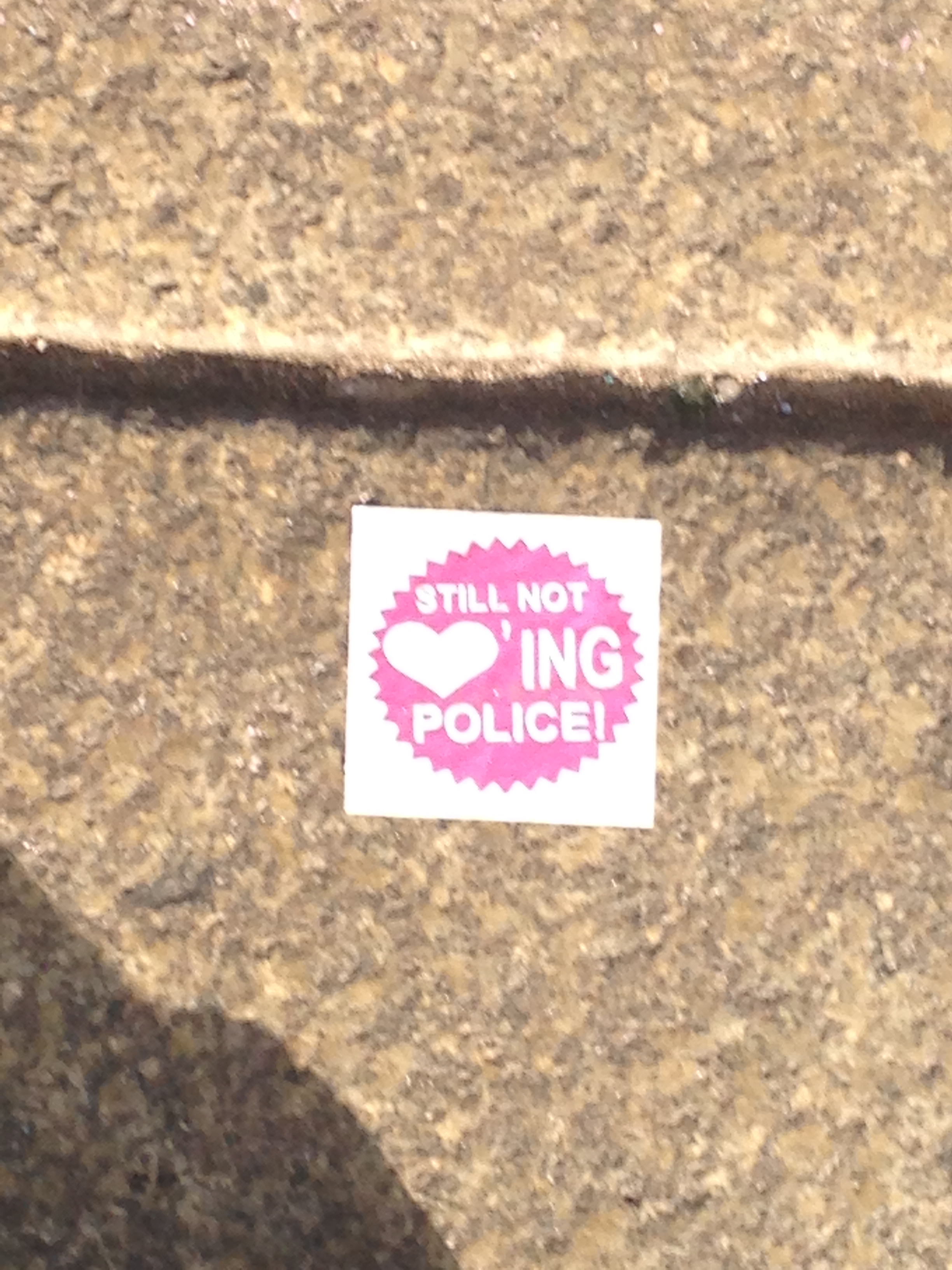 Still Not <3'in Police!