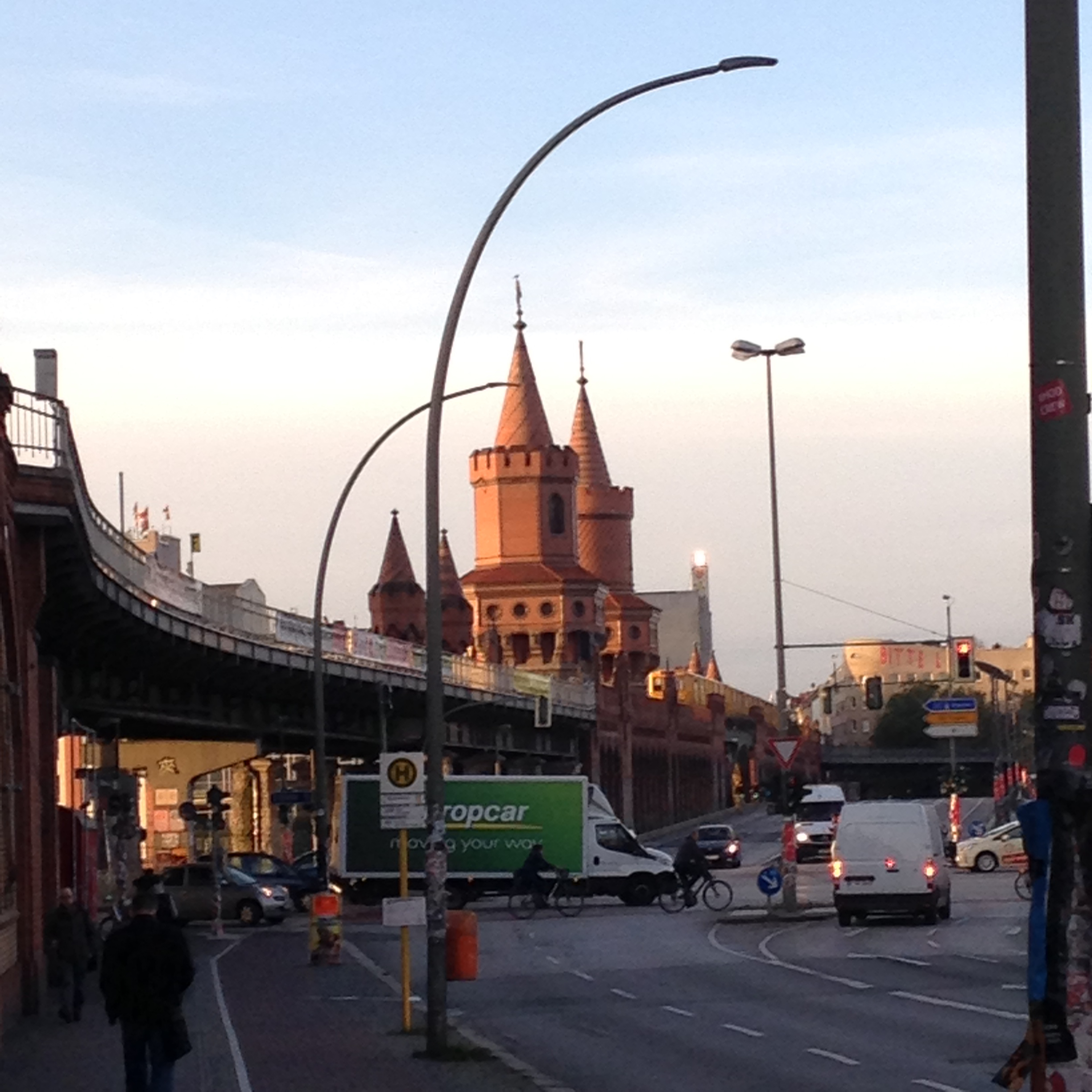 oberbaum bridge from friedrichshain (i think)